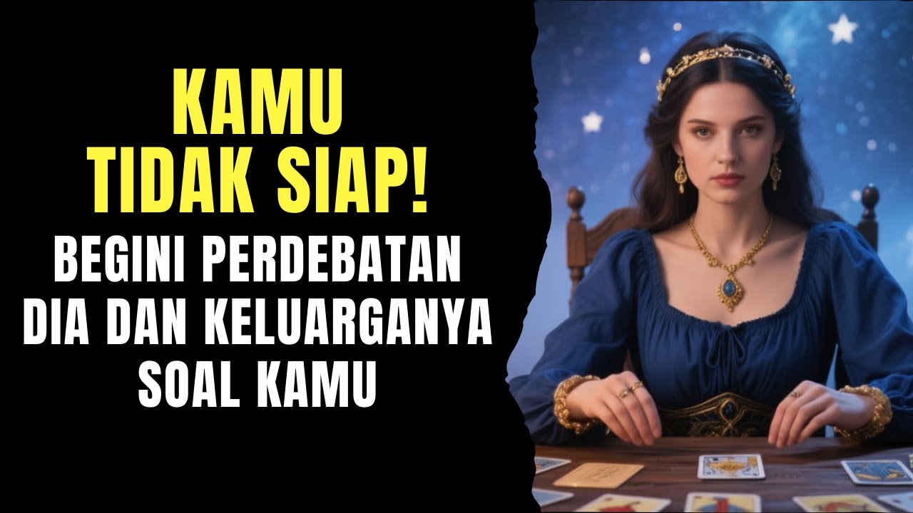 TAROT 💗 KAMU TAK SIAP! PERDEBATAN DIA DAN KELUARGANYA SOAL KAMU #tarothariini #reetatarot #tarot