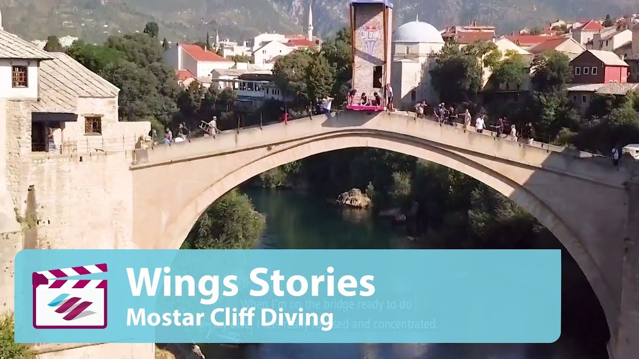 Wings Magazine: Cliff-Diving in Mostar // Eurowings