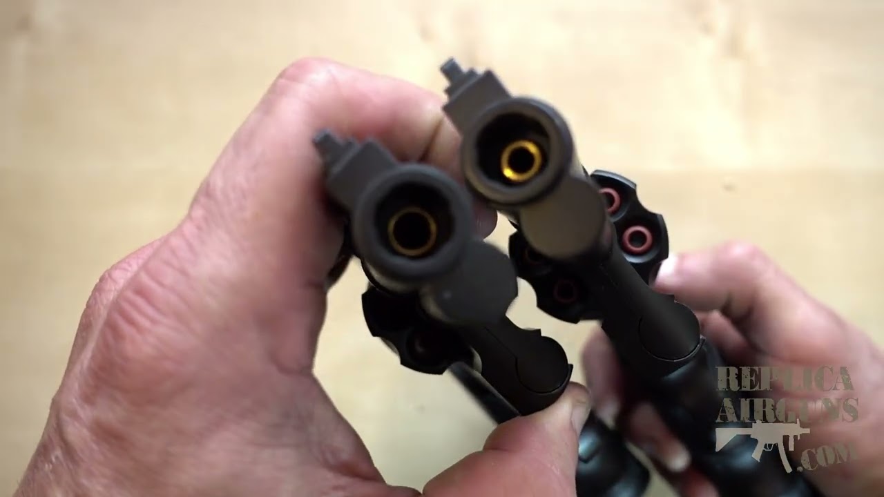 Gletcher CLT-B25 357 2.5 Inch CO2 BB Revolver Table Top Review