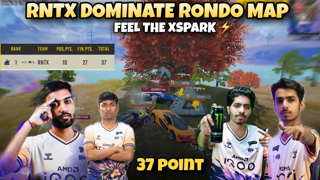 RNTX DOMINATE RONDO MAP 🥶 || Bgis The Grind 27 High Finish Game BGIS 2026 in RNTX 😱