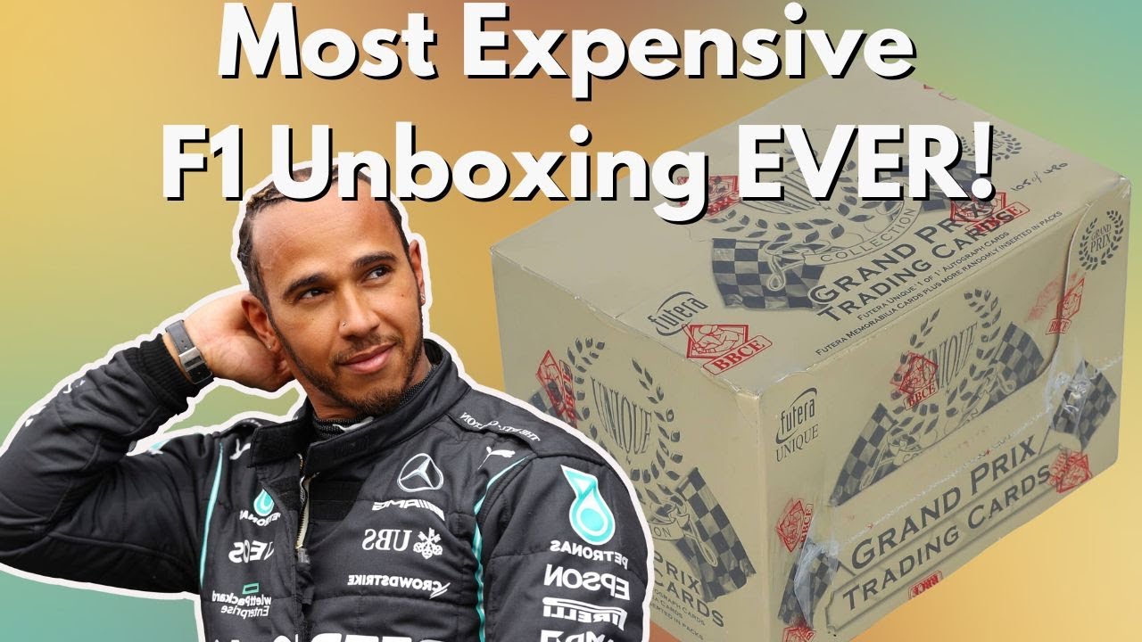 The Most Expensive F1 Card Unboxing Ever!