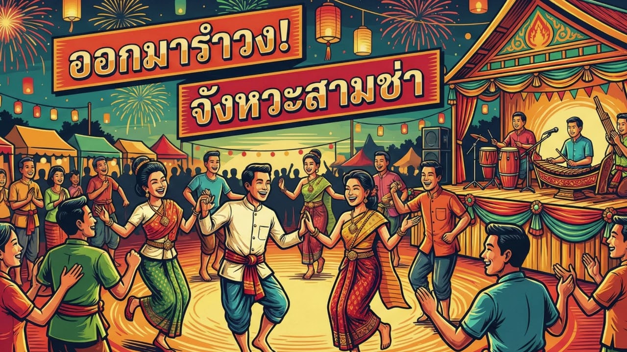 เพลง ออกมารำวงในจังหวะสามช่า