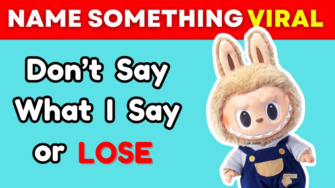 Avoid Saying The Same Thing As Me Challenge | Don't Say What I Say