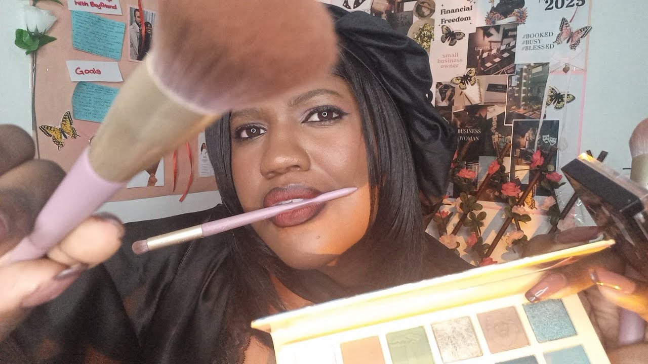 ASMR Toxic friend does your makeup 💄🤫