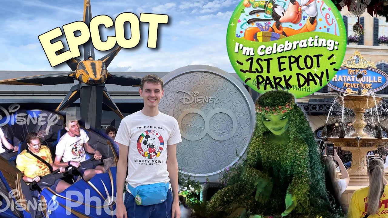 MY FIRST EVER EPCOT PARK DAY - DISNEY CRP