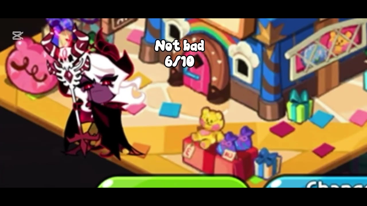 Rating dark enchantress cookies animations!! (It won't let me turn it into a short)