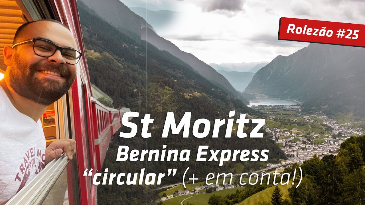 TREM de MILÃO A TIRANO e ST MORRITZ 