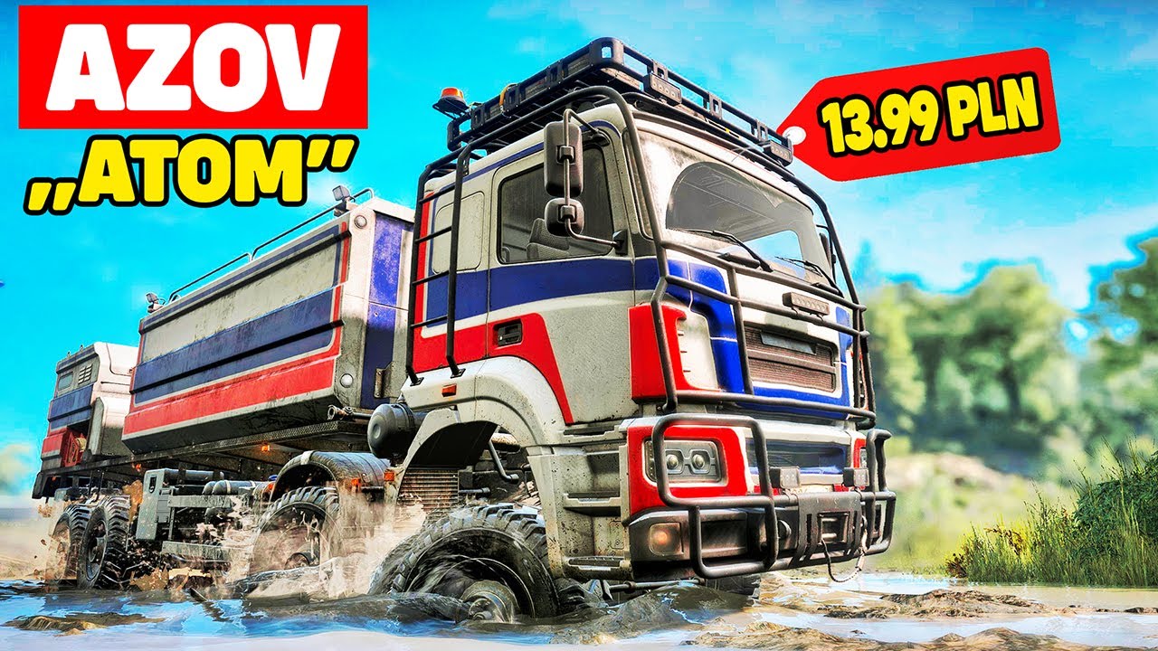 The Atom DLC Test vs Mastodon DLC | SnowRunner