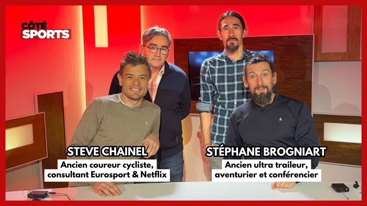 C&ocirc;t&eacute; Sports : Steve Chainel & St&eacute;phane Brogniart