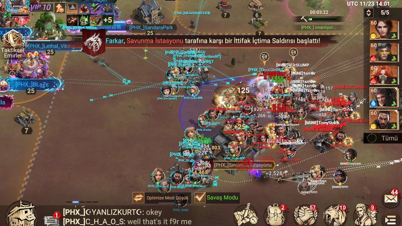 PHX vs MINE & CSWD vs 335 GW Final Day Doomsdaylastsurvivor Doomsday 