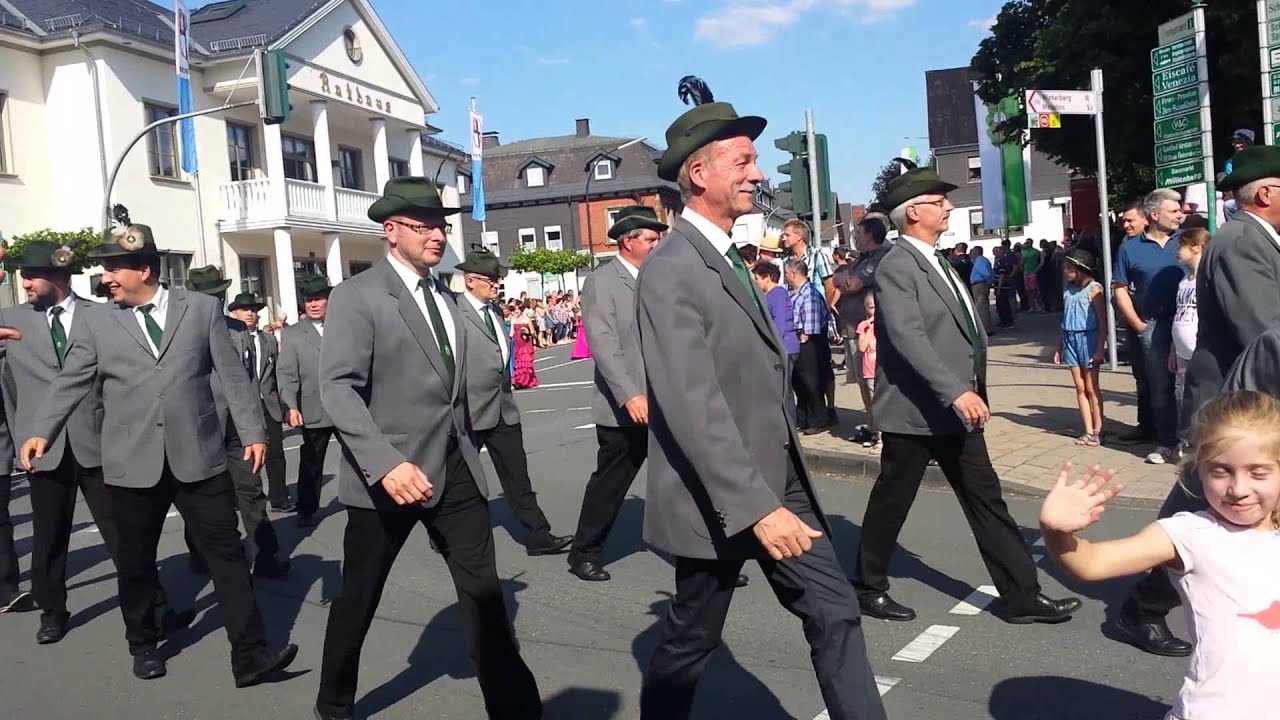 Großer Schützenfestumzug Medebach 2015