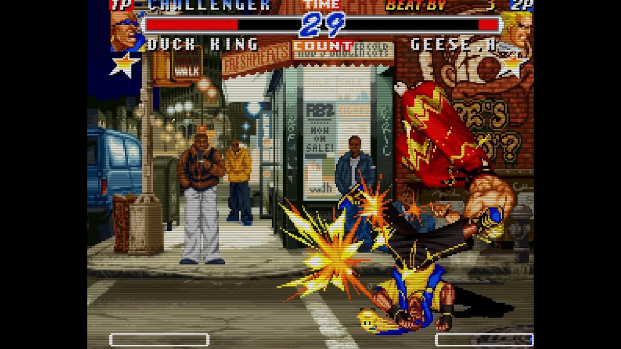 REAL BOUT FATAL FURY 2 The Newcomers   ((dudu)))  vs  Harumichi_360