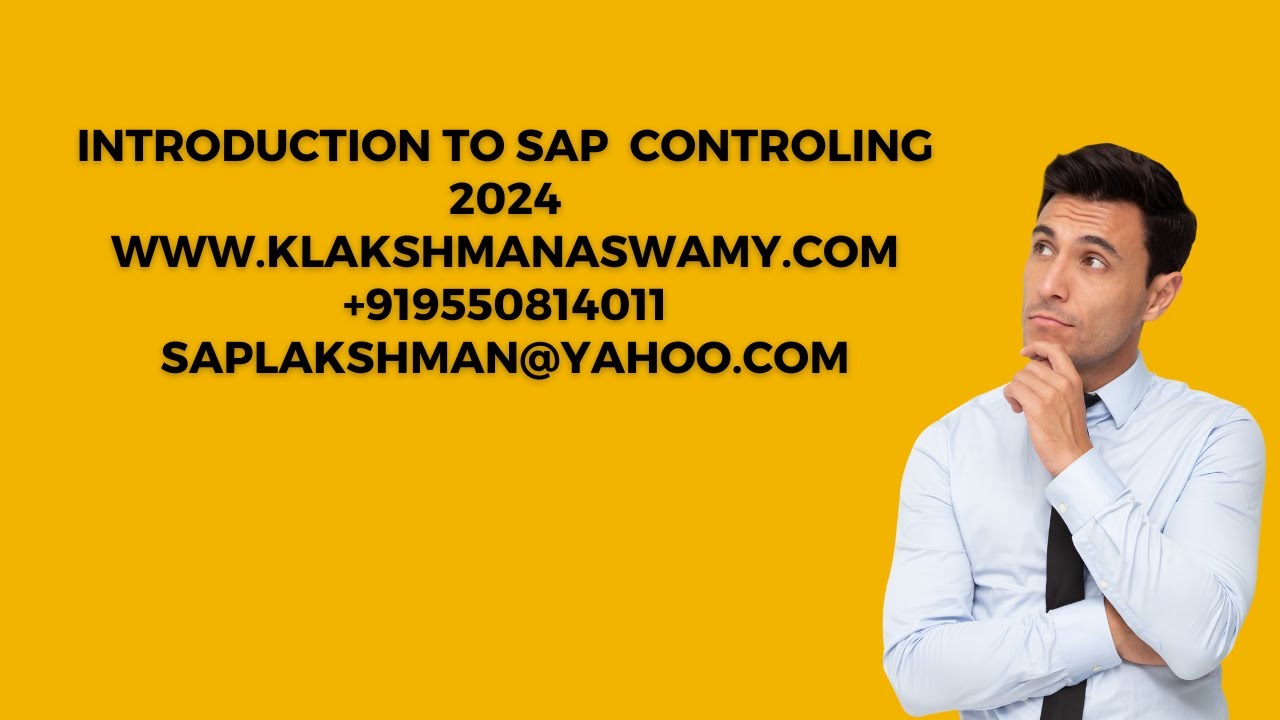 introduction to  sap controlling 1-- 2024