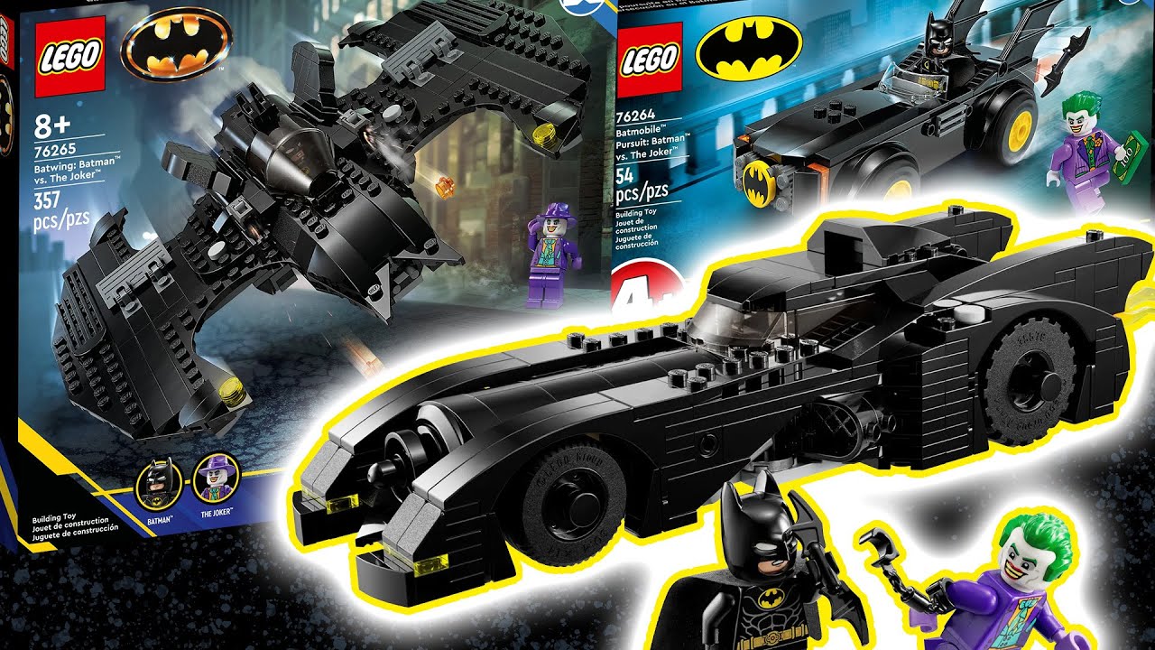 LEGO Burton Batmobiles & Batwing for minifigs revealed! No GWP or bundling madness, BUT... $$