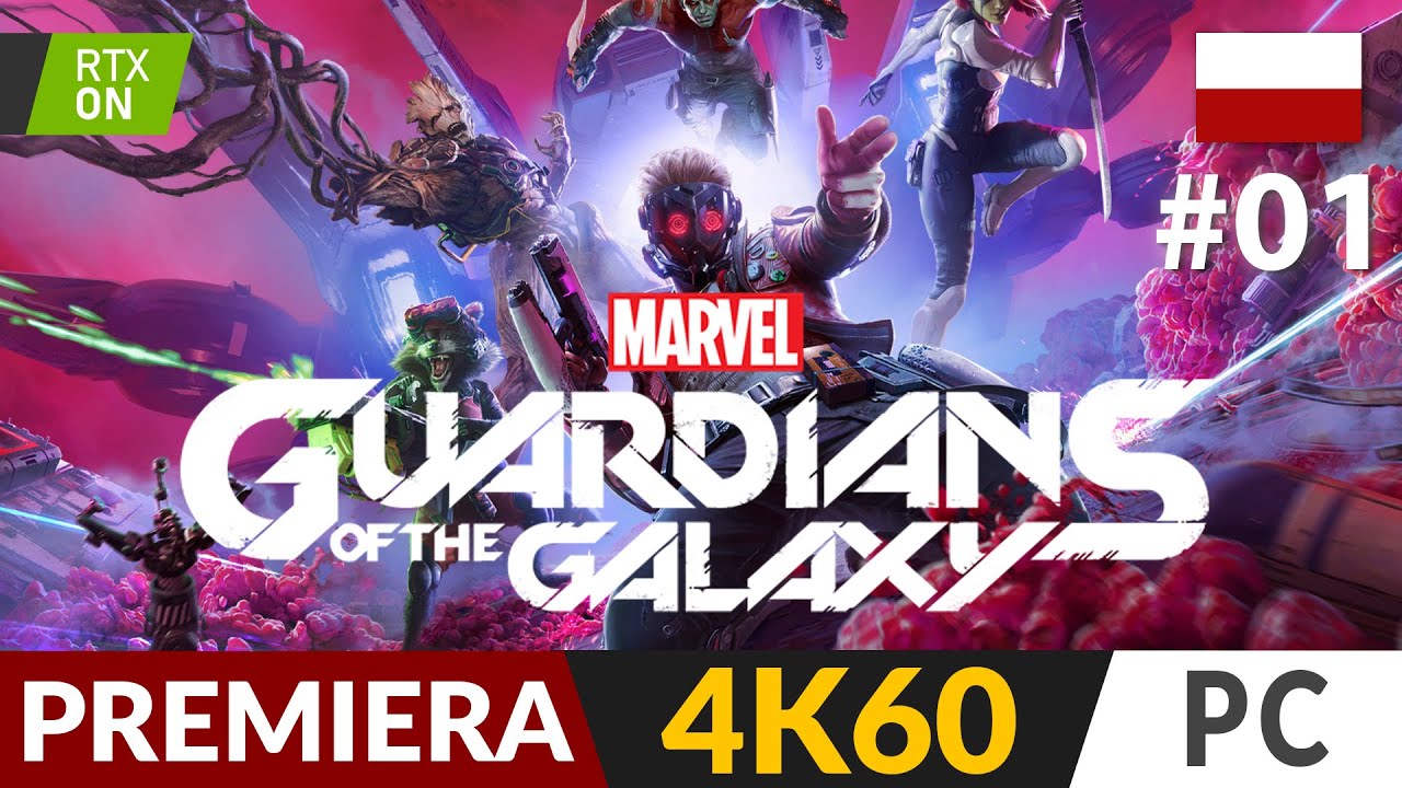 Strażnicy Galaktyki 💥 #01 Marvel's Guardians of the Galaxy PL 🪐 Gameplay po polsku + ray tracing