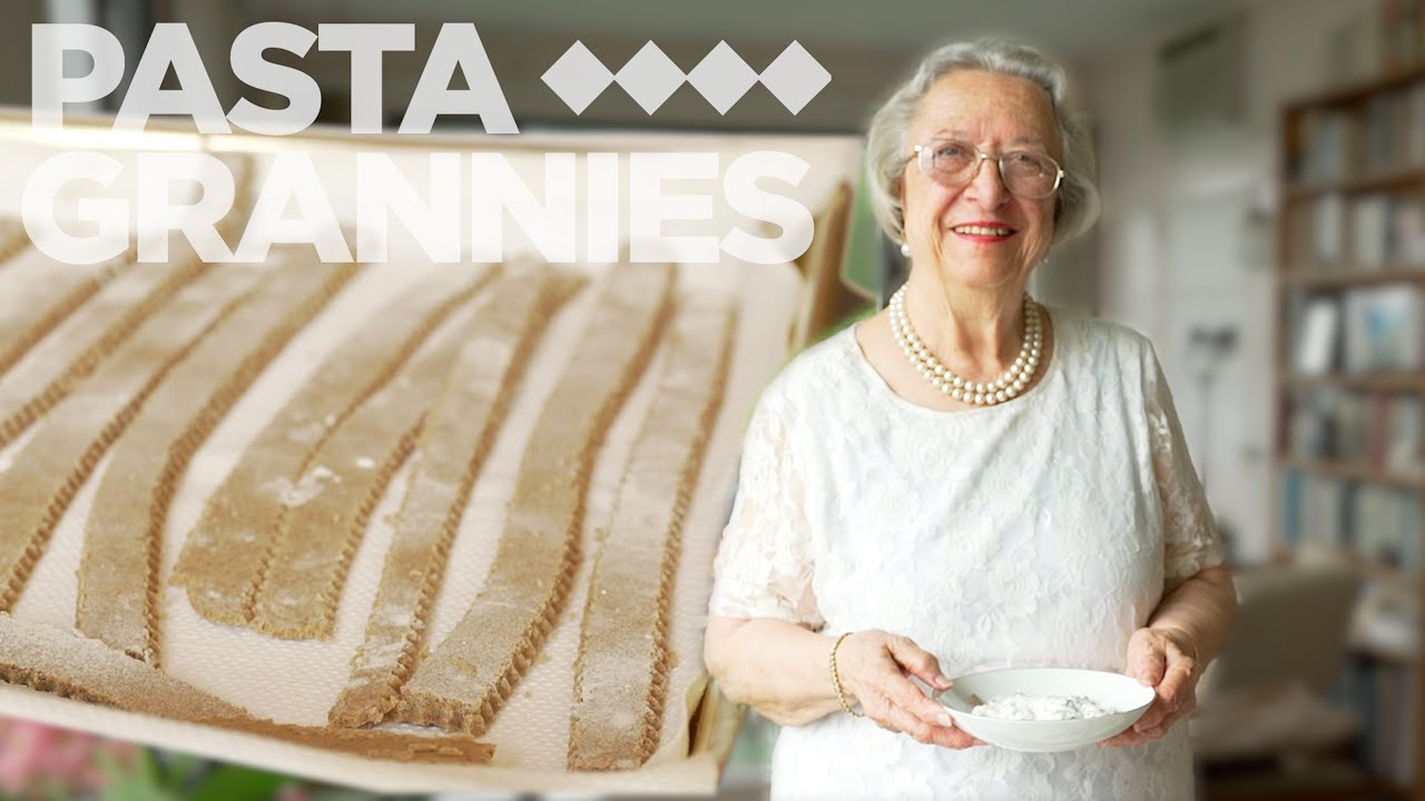 How to make chestnut tagliatelle without them crumbling! | Pasta Grannies