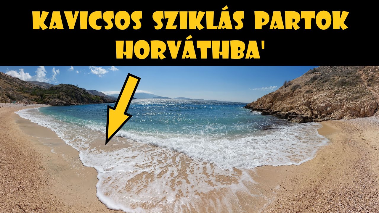 A legszebb sziklás / kavicsos strandok Horvátországban