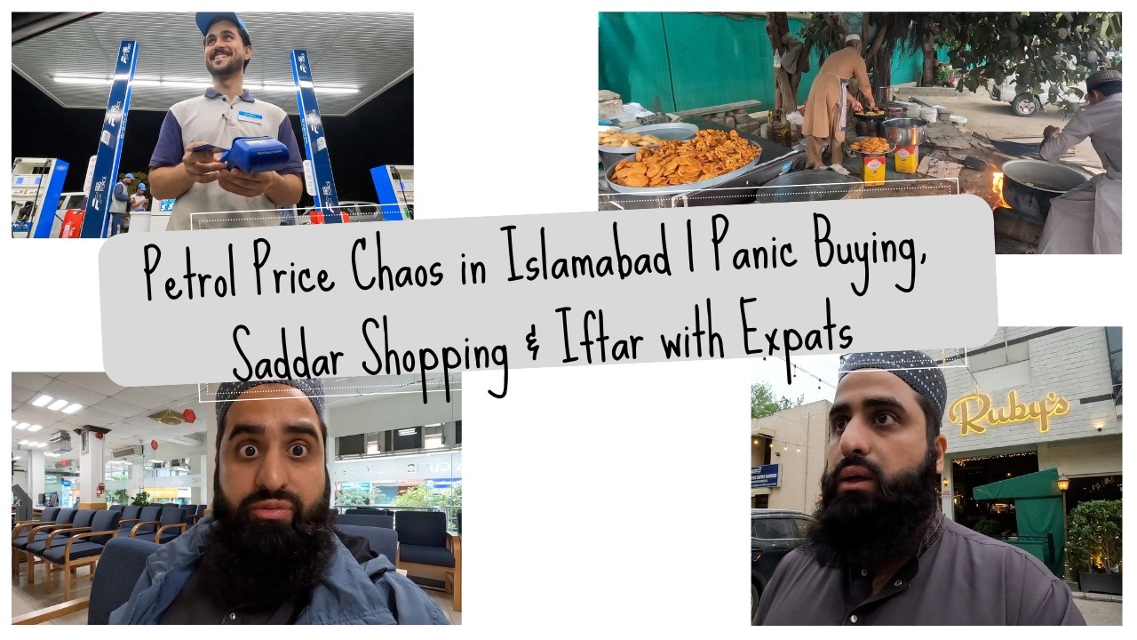 Резкий скачок цен на бензин в Пакистане 🇵🇰 | Покупки в Саддаре и ифтар для экспатов