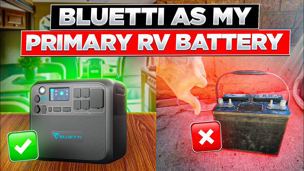 Как я установил Blueetti в качестве основного аккумулятора для своего автодома.