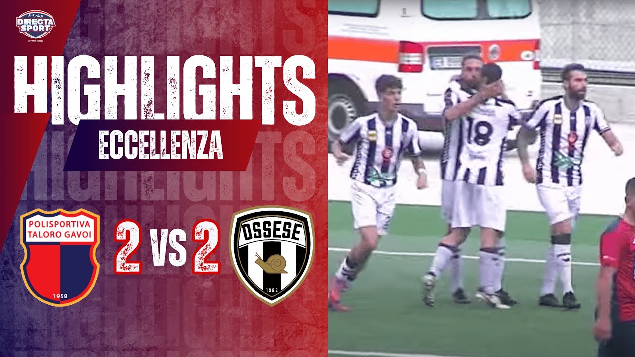Calcio Eccellenza - Taloro Gavoi-Polisportiva Ossese 2-2 (Highlights)