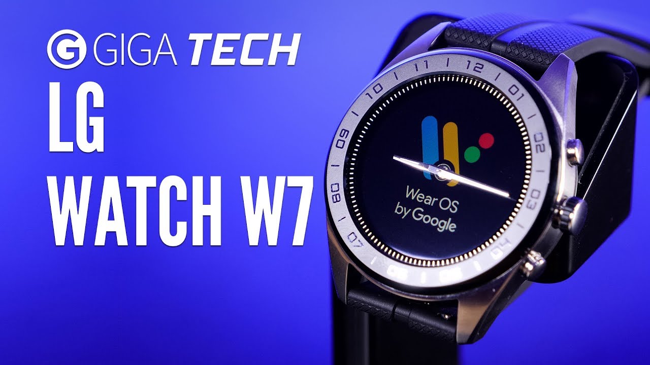 LG WATCH W7 Hands-On (deutsch): Smartwatch mit echten Zeigern – GIGA.DE