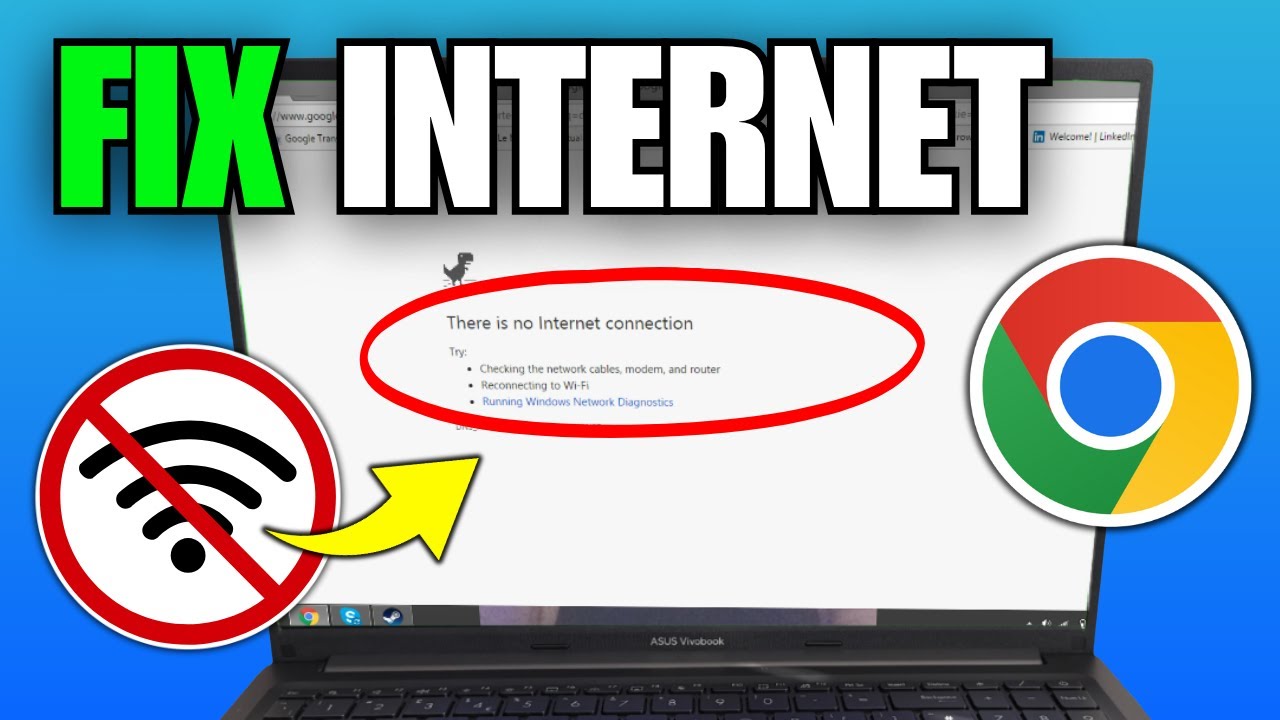 Как исправить неработающий Интернет в браузере Chrome