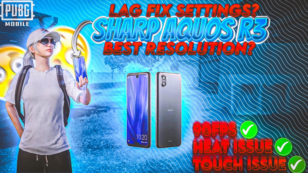 Sharp aquos r3 Pubg lag fix 2023 | Sharp Aquos R3 Pubg new update lag fix | Aquos R3 no lag
