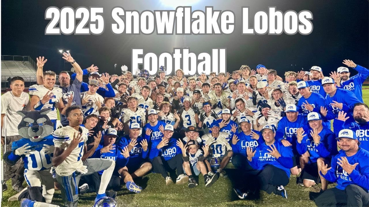 Snowflake Lobos Football 2025 season highlights and memories