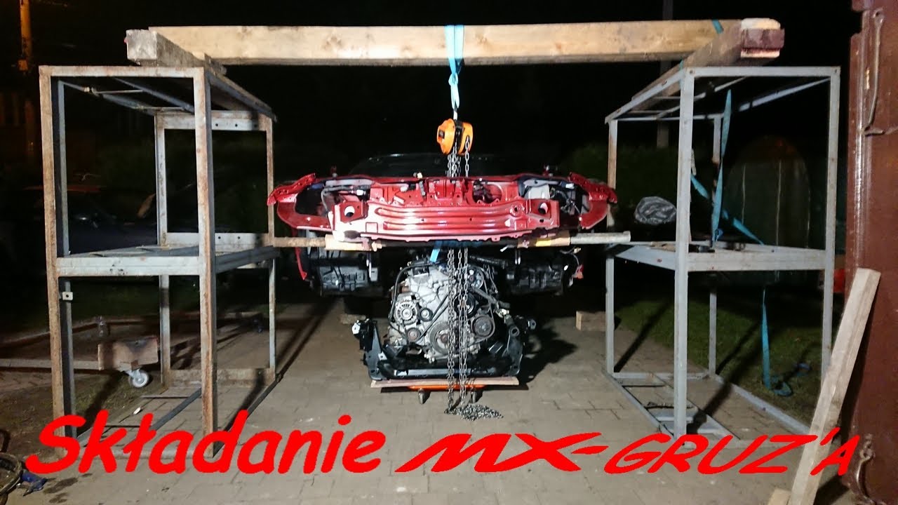 Składanie Mazdy MX-Gruz - Odgruzowanie Mazdy MX-5 NC #8