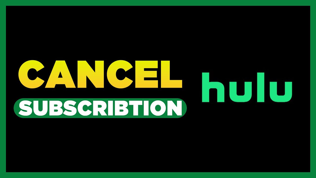 How To Cancel Hulu Subscription After Free Trial (Full 2025 Guide)