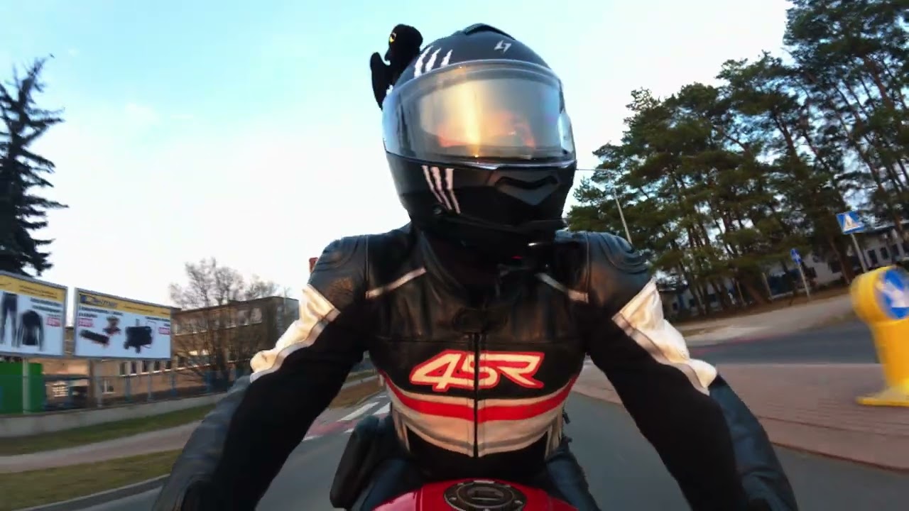 Udokumentowana pierwsza jazda motocyklem w tym sezonie 🏍️ (Yamaha R6)