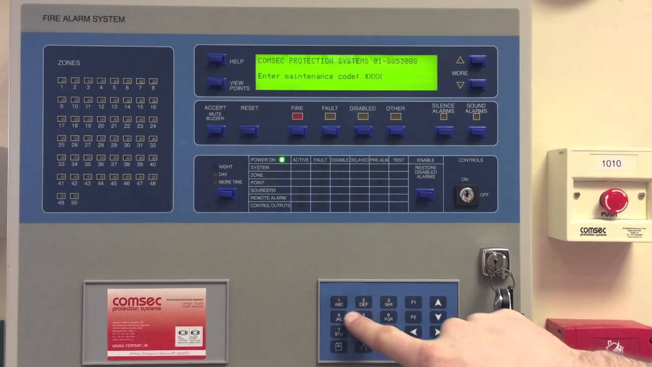 Ziton ZP3 Panel How to calibrate detectors.