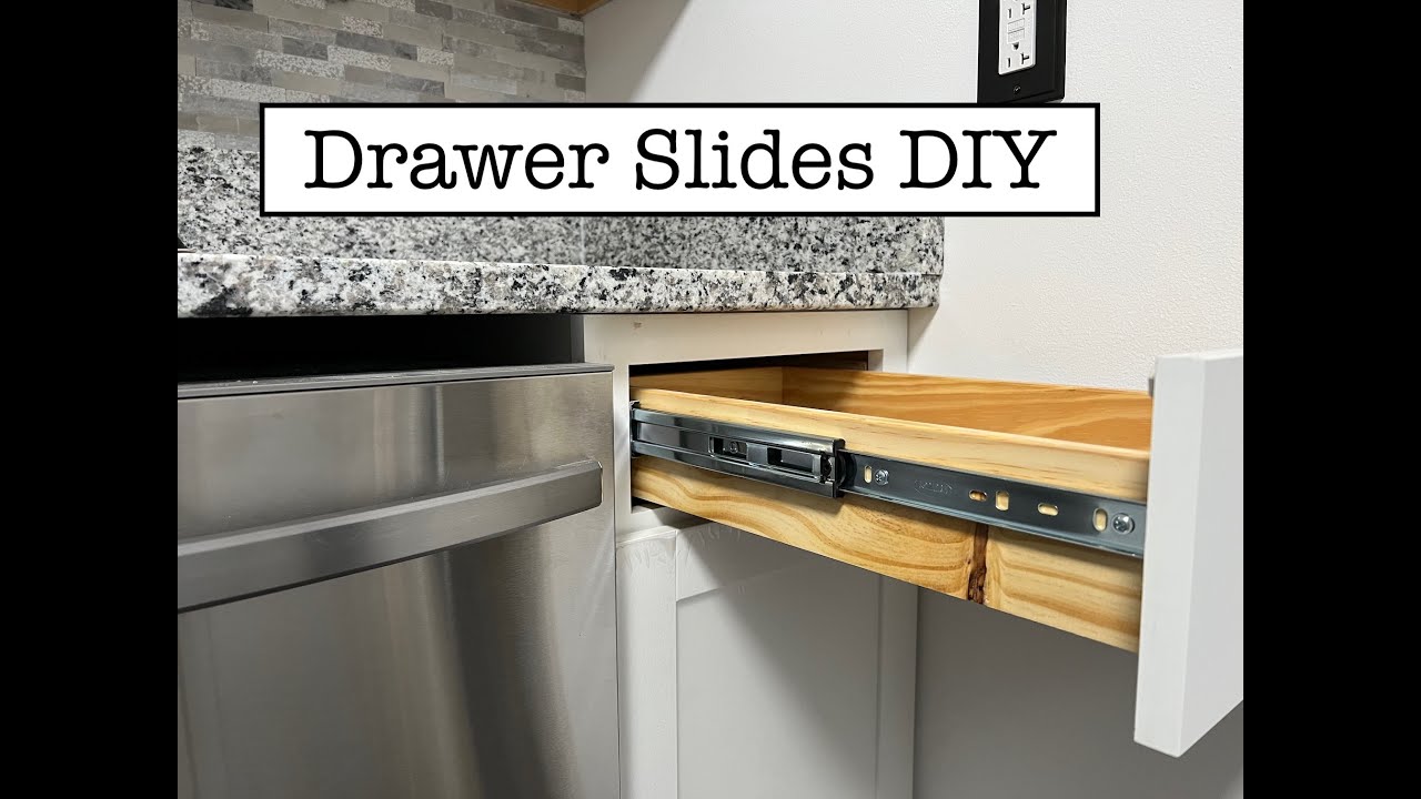 How to Install Soft Close Drawer Slides { Soft Close Kitchen Cabinet Upgrades }
