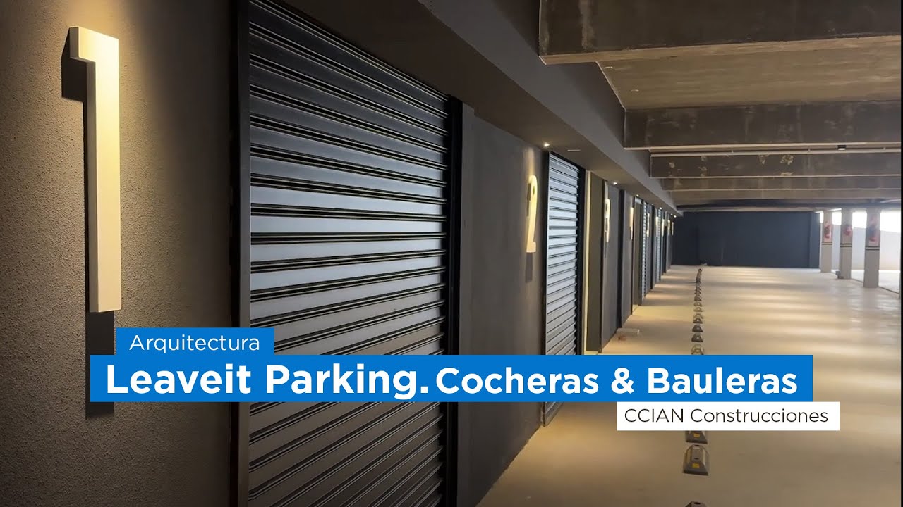 Arquitectura  Proyecto cocheras & bauleras Leaveit Parking por CCIAN Construcciones