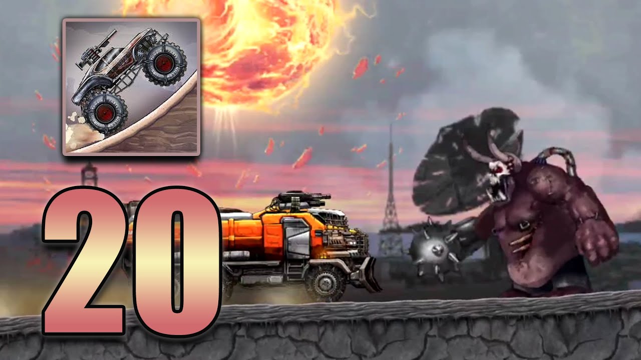 Zombie Hill Racing: Earn Climb Stage 20 (Ending) Walkthrough | Gameplay