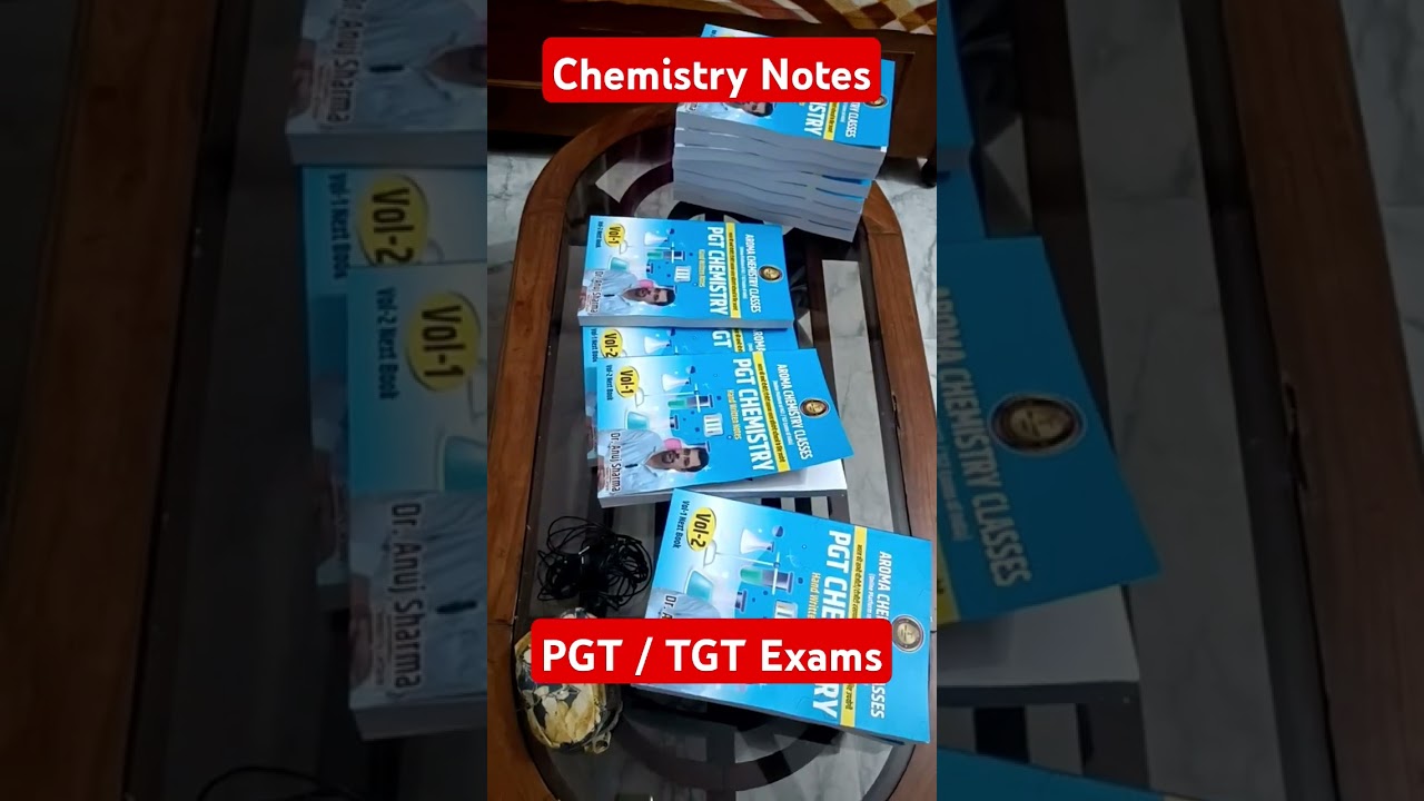 best Pgt Chemistry notes | pgt chemistry preparation | pgt | tgt exam preparation