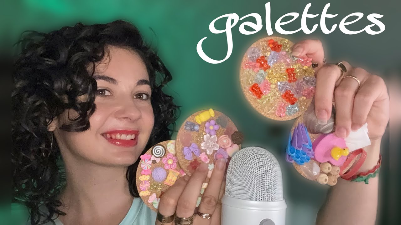 • ASMR FR • JE FABRIQUE des GALETTES ASMR • (trop cute ) 😍