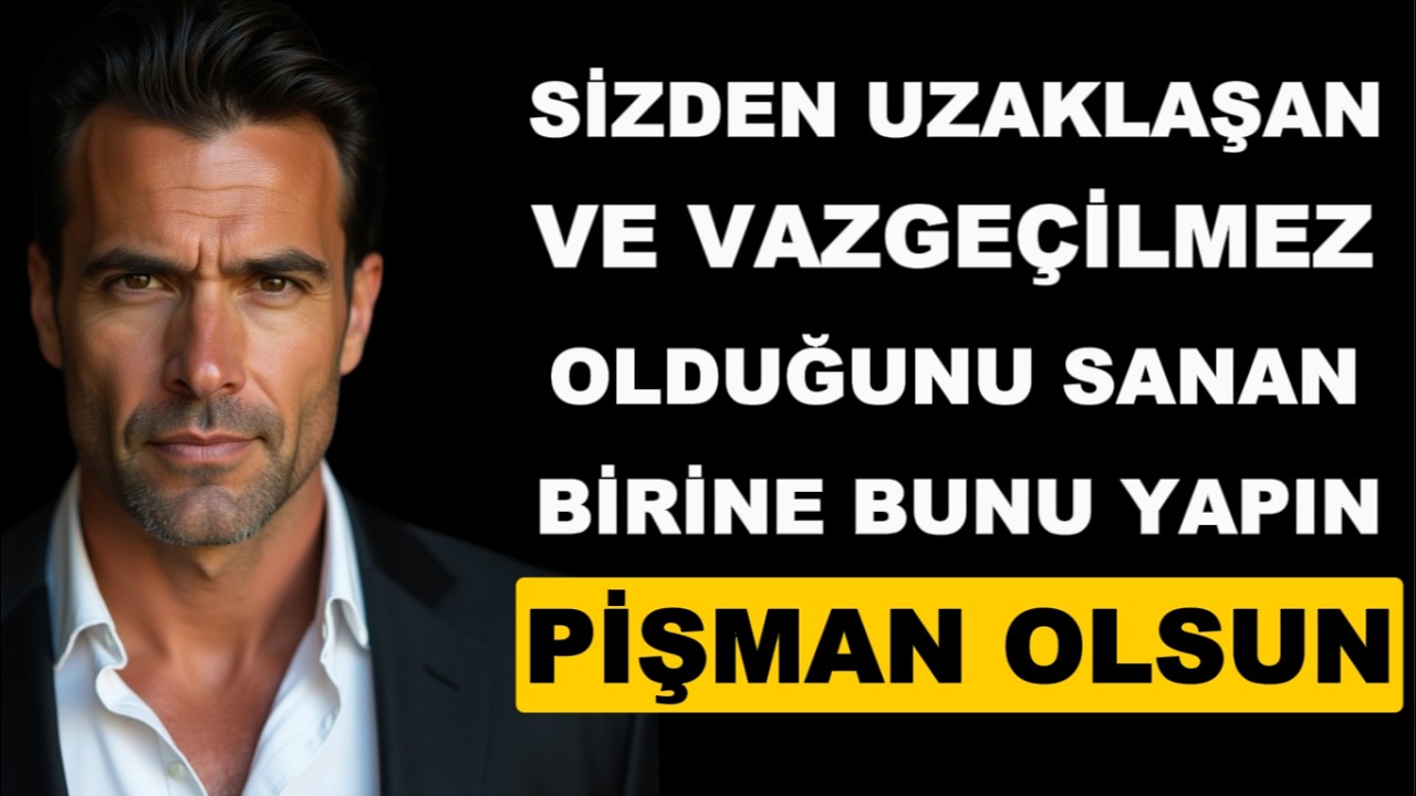 Uzaklaşıp Değerinizi G&ouml;rmezden Geldiyse Bunu Yapın, PİŞMAN OLSUN &ndash; Stoacılık