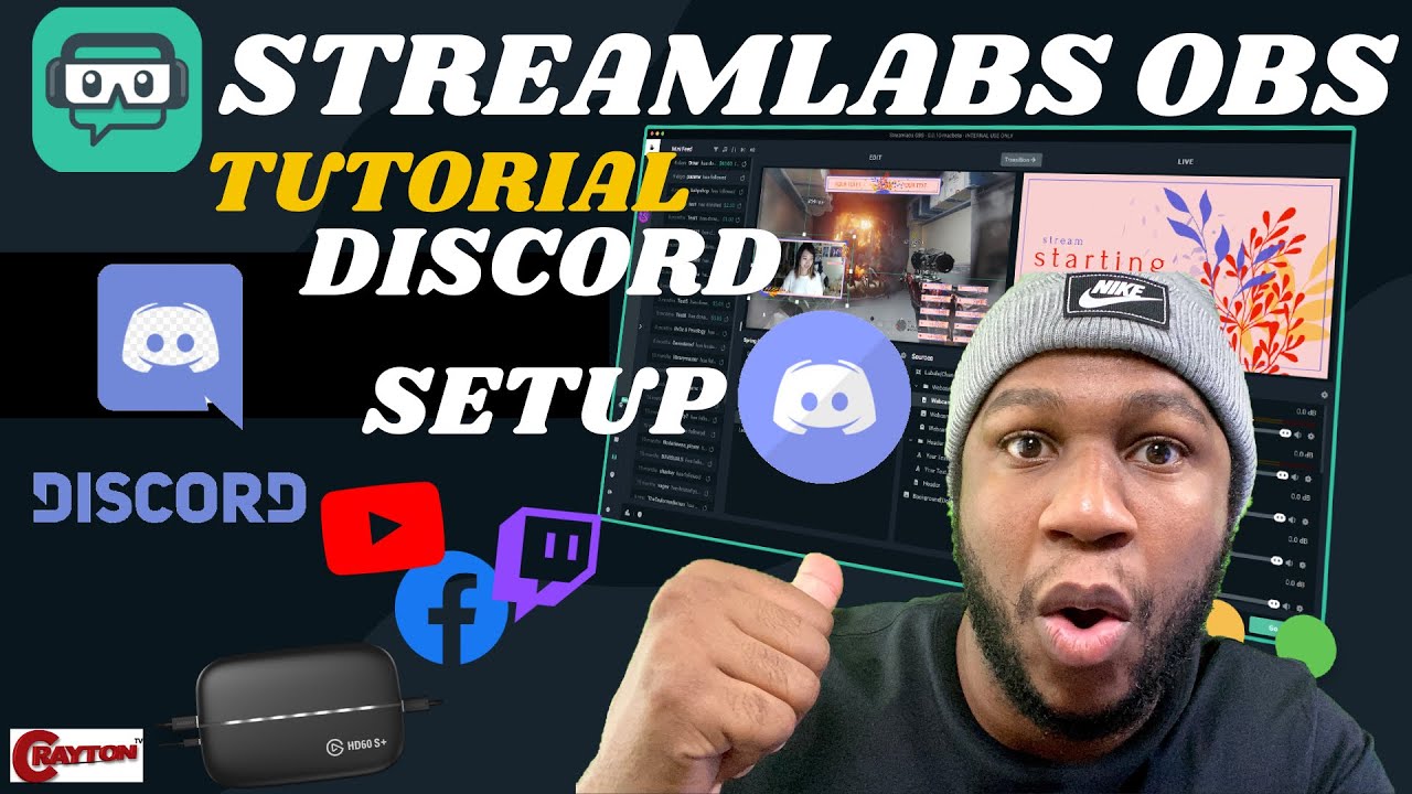 Streamlabs OBS Tutorial on Mac (NEW 2021) Discord Setup | CRAYTON TV