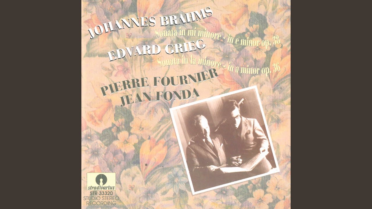 Cello Sonata No. 1 in E Minor, Op. 38: I. Allegro non troppo