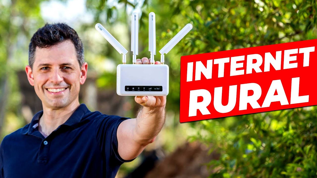 Router INTERNET RURAL para STREAMING | GL.iNet Spitz Plus (GL-X2000) SIMPoYo eSIM