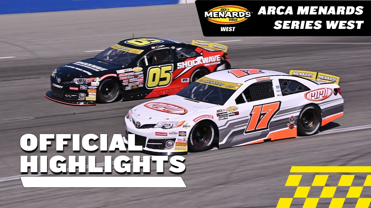 ARCA Menards Series West official highlights: Oil Workers 150 at Kevin Harvick’s Kern Raceway