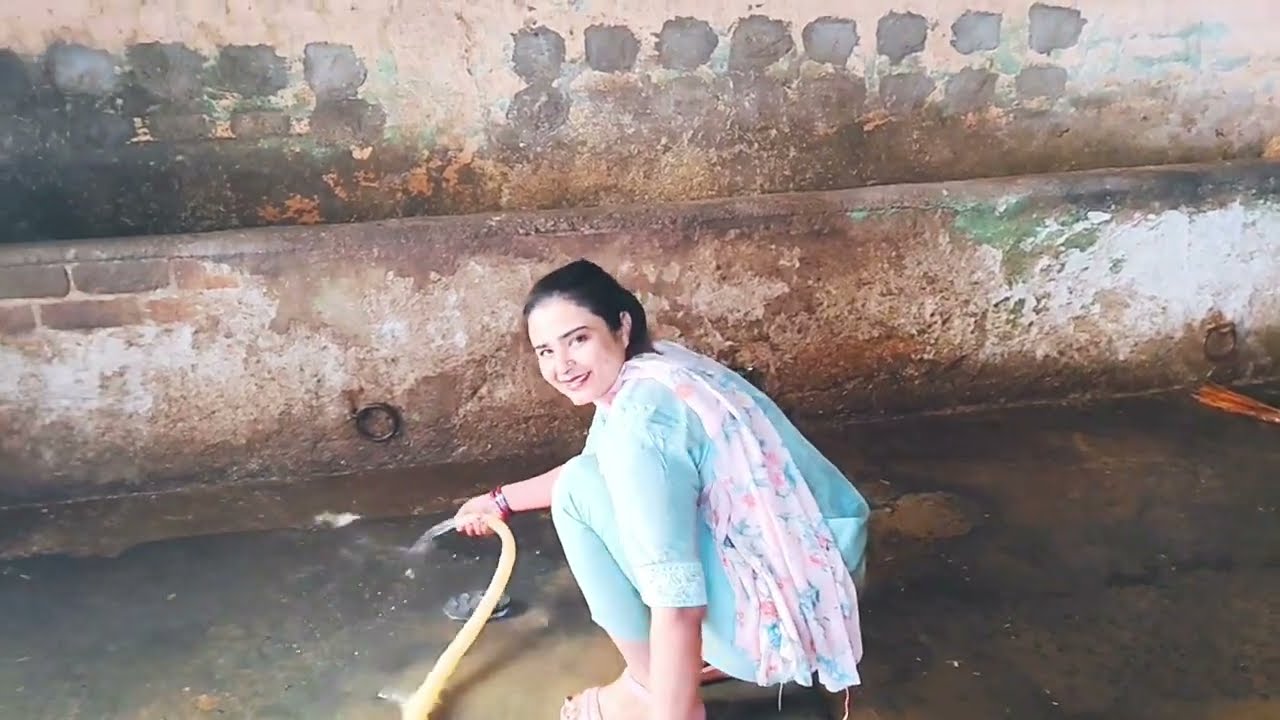 New cleaning vlog by village woman #cowmilking #goatmilkingvideo #housecleaning #cleaningroutine 