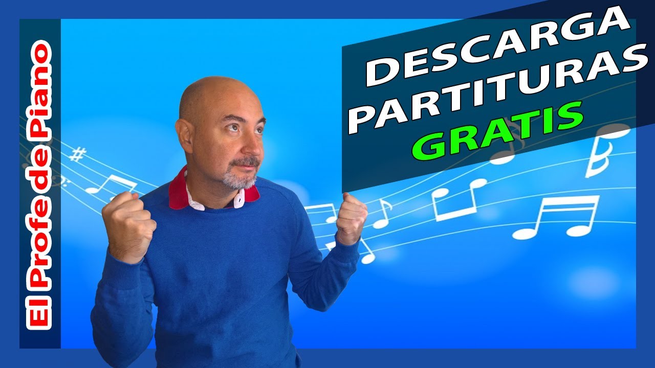 Como descargar partituras GRATIS para piano ✅✅ Donde encontrar cualquier partitura gratis