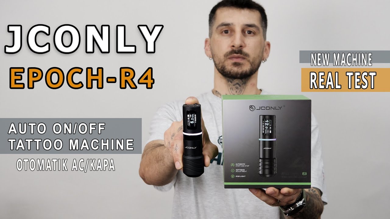 Kendiliğinden Açılıp Kapanan Dövme Makinesi mi?! | JCONLY Epoch R4 Detaylı İnceleme