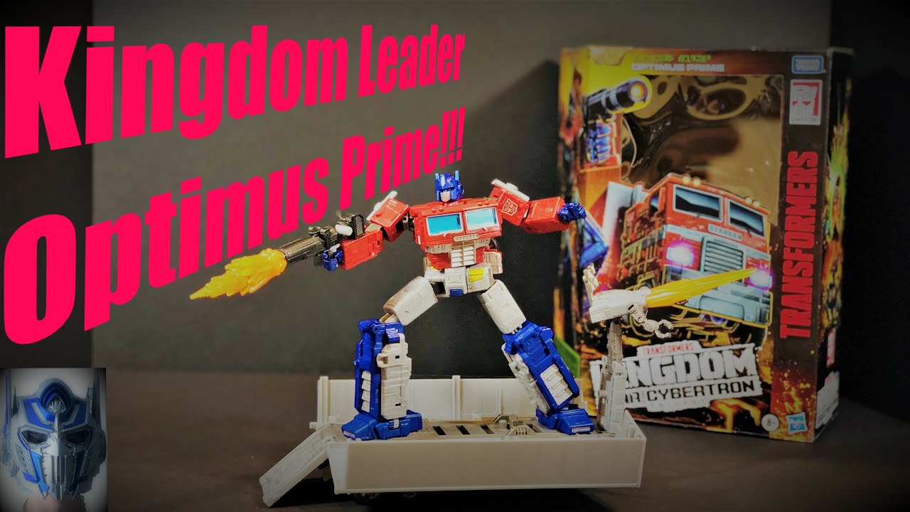 Transformers WFC - Kingdom (and Earthrise!) Leader-Class Optimus Prime Review