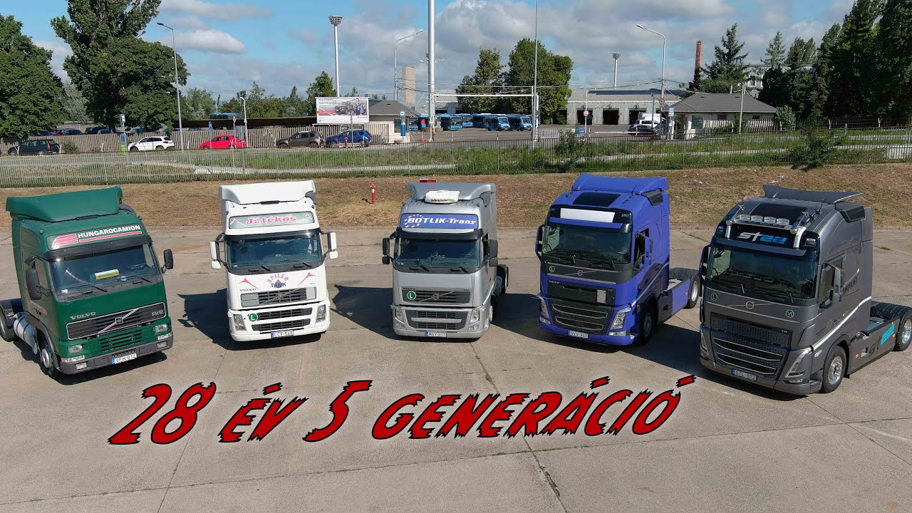 28 évnyi Volvo FH generáció
