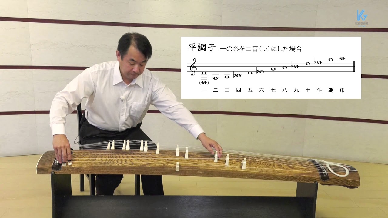 箏を弾こう　基礎知識編　調弦（平調子）