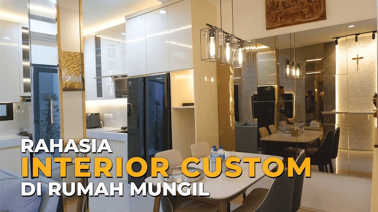 Intip Interior Custom yang Bikin Istri Betah di Rumah Mungil