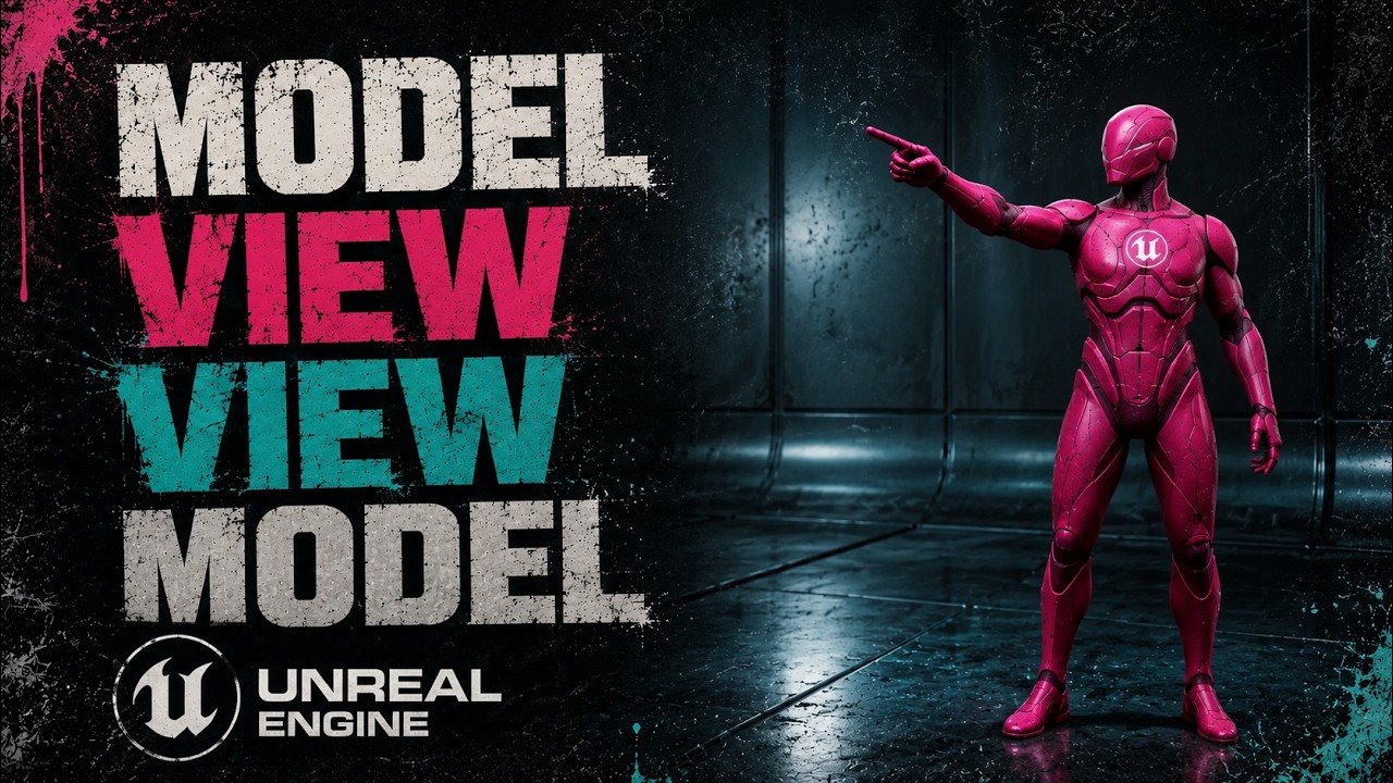 MVVM паттерн. Model-View-ViewModel. Unreal Engine